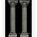 Luxury Classic Advanced Green European Style Marble Roman Column